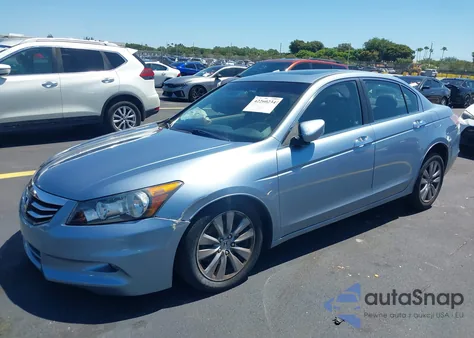 2011 Honda Accord 3.5 Ex-L из США, поврежденный, VIN 1HGCP3F86BA025278